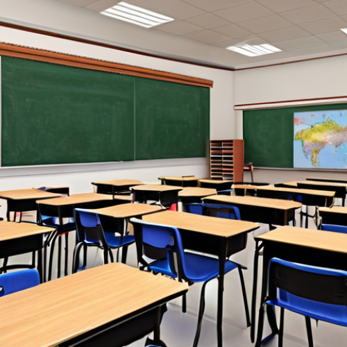 Image Prompt 1: Future Classroom in Malaysia**